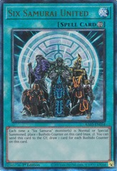 Six Samurai United - RA03-EN054 - Prismatic Ultimate Rare - 1st Edition